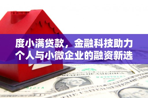 八步度小满贷款，金融科技助力个人与小微企业的融资新选择