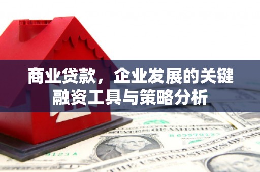 八步商业贷款，企业发展的关键融资工具与策略分析