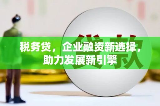 八步税务贷，企业融资新选择，助力发展新引擎