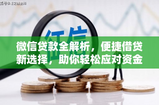 八步微信贷款全解析，便捷借贷新选择，助你轻松应对资金需求